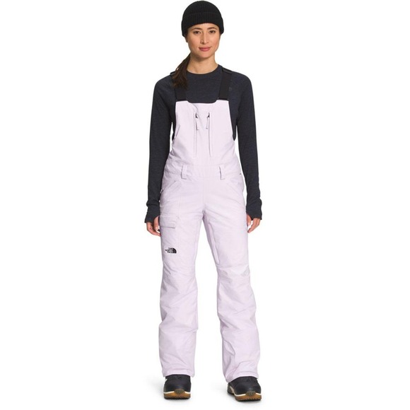 NWT North Face Women's Freedom Insulated Bib Snow Pants XS/LNG Lavender Fog $220 - Picture 1 of 7